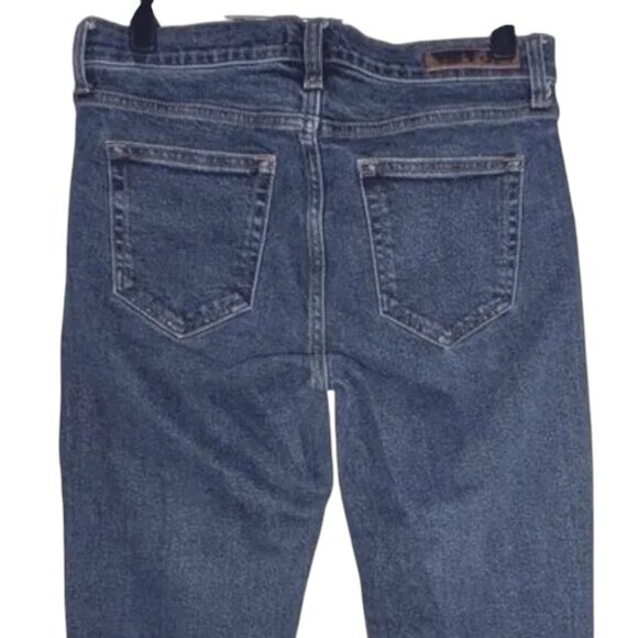 Cello High Rise Waisted Medium Wash Rinse Tapered Leg Mom Retro Denim Jeans Pant - Picture 4 of 5